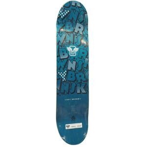 Sky Brown Monarch Project Rialto R7 Skateboard Deck 8.125" x 31.8" Blue/White